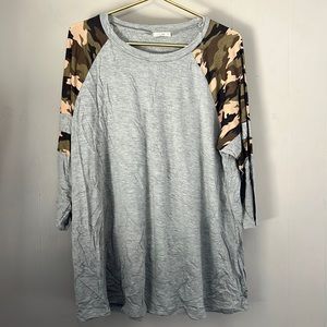 E. Luna | Boutique Camo Shirt